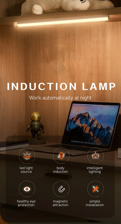 Lumicase LED Onder-kast Lamp - USB-C Oplaadbaar met Bewegingssensor